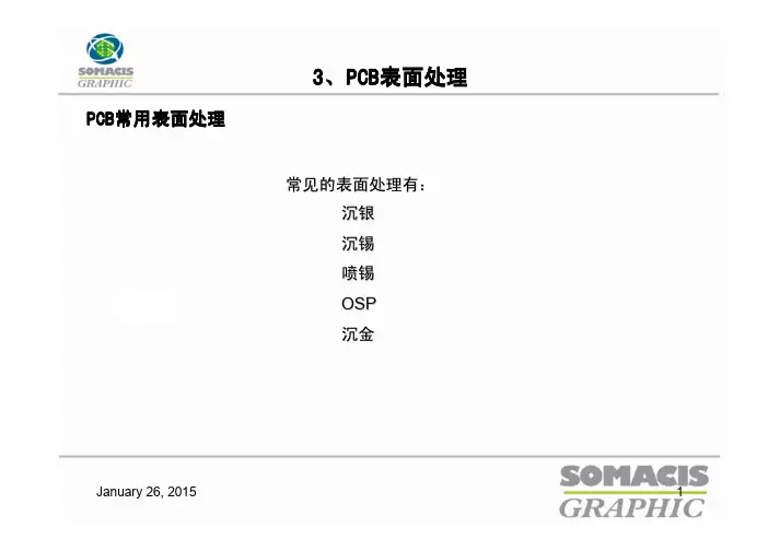 PCB表面处理及特殊工艺