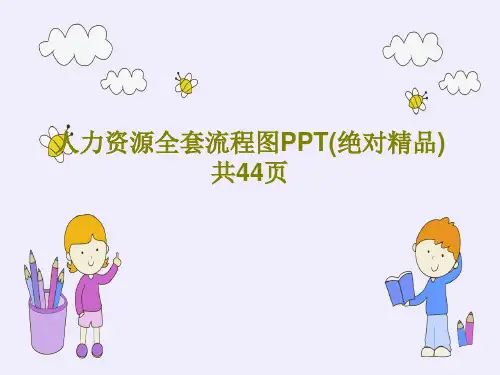 人力资源全套流程图PPT(绝对精品) 共44页共46页