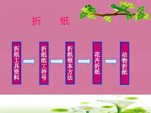美术(手工)  折纸ppt课件