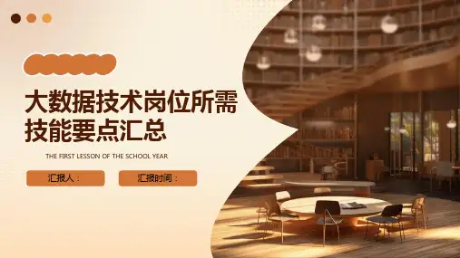 大数据技术岗位所需技能要点汇总