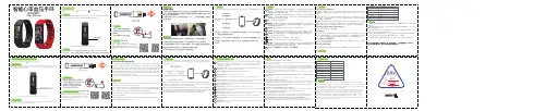 DayBand CA5058-manual.pdf℃℃智能心率血压手环使用说明书