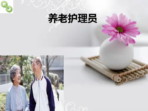 养老护理员培训