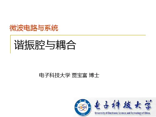 微波电路与系统(谐振腔与耦合)