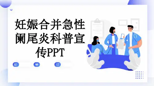 妊娠合并急性阑尾炎科普宣传PPT