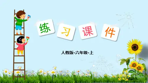 人教版六年级上册数学《扇形统计图》课件