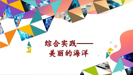 小学信息技术综合实践——美丽的海洋