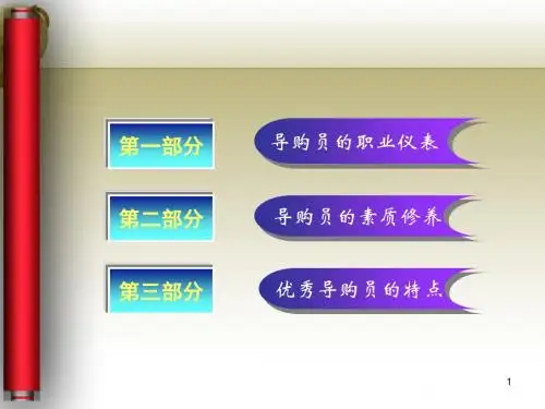 导购员标准化仪容仪表ppt课件