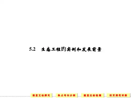 5-2生态工程的实例和发展前景-课件