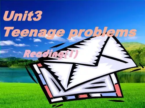 牛津英语9A Unit3 Teenage problems课件(共17张PPT)