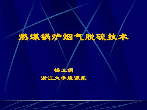 烟气脱硫技术之一