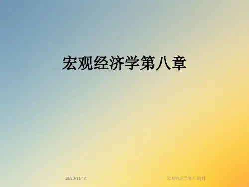 宏观经济学第八章[1]
