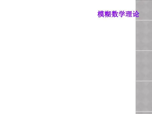 模糊数学理论