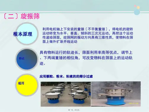 中药学《3.11常用过筛器械》