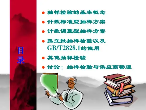 AQL抽样培训