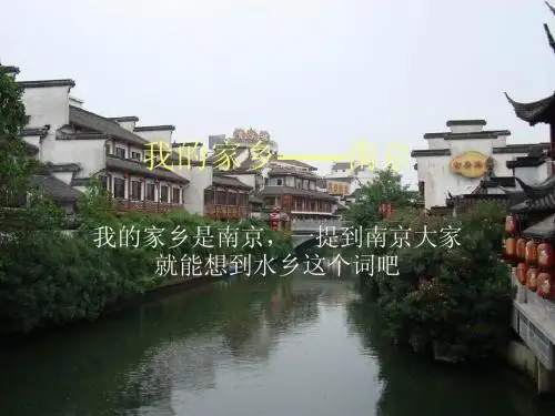 我的家乡——南京