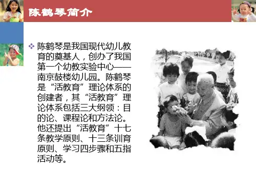 经典幼儿园课程理论和方案五指教学法