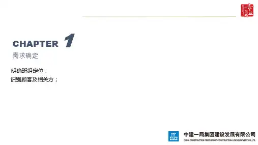 某项目质量信得过班组申报材料