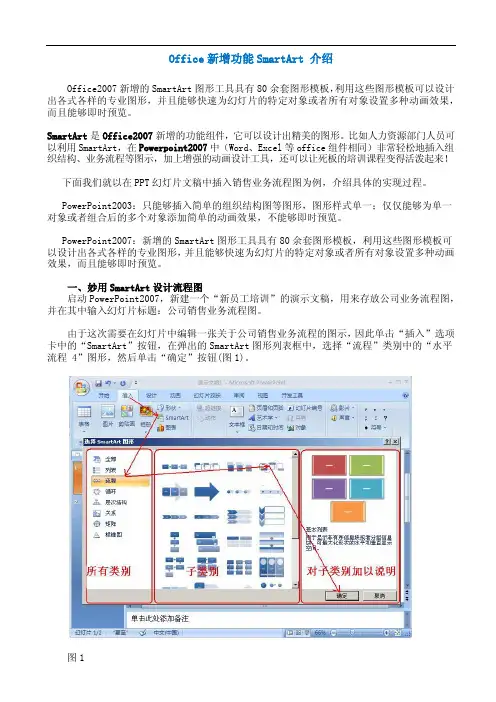 Office07新功能SmartArt介绍
