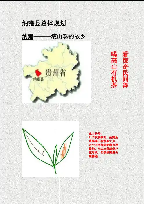 纳雍县总体规划(DOC)