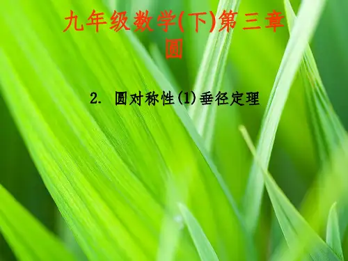 垂径定理(上示范课用)ppt课件
