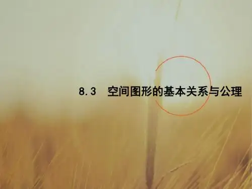2018版高考数学文科北师大版一轮复习课件：第八章 立