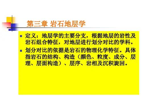 岩石地层学法