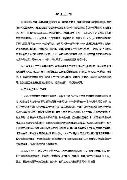 AO工艺介绍