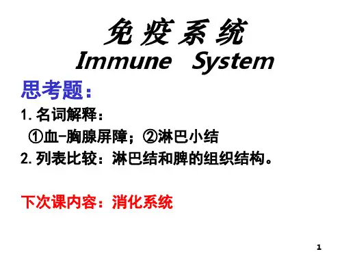 第12章 免疫系统PPT课件