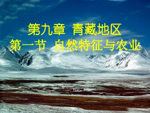 人教版八年级地理下册课件- 自然特征与农业(共36张PPT)
