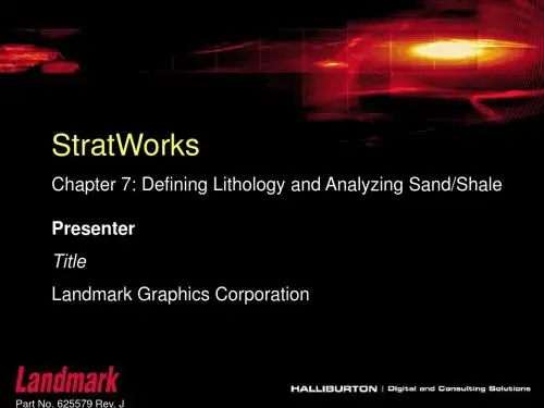 LandMark软件StratWorks教程多媒体及培训材料_ch7