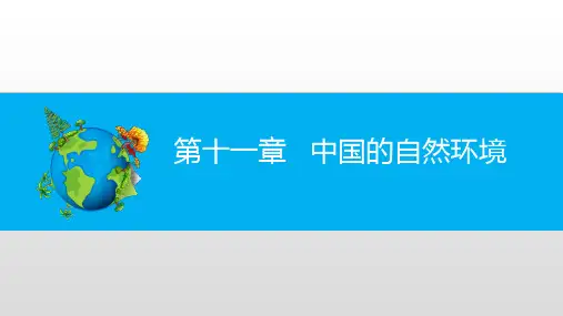 2025年中考地理复习课件：中国的自然环境