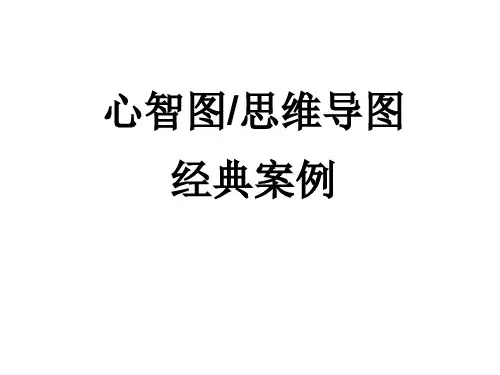 思维导图使用经典案例