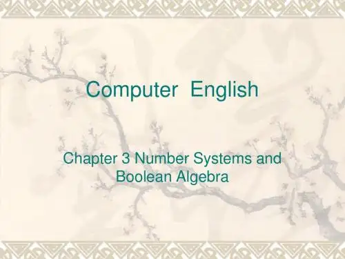 《计算机专业英语》电子教案-第3章