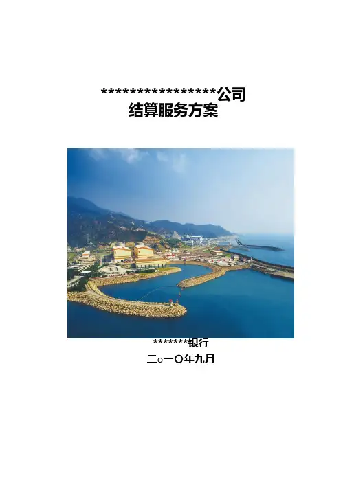 (完整版)银行金融服务方案(获奖版)