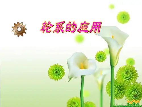 §轮系的应用