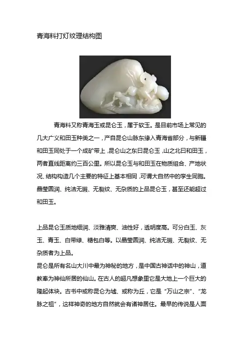青海料打灯纹理结构图