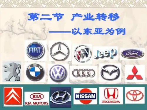 产业转移—以东亚为例--影响国际产业转移的因素PPT课件