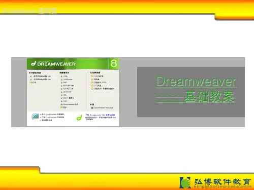 DW创建框架网页