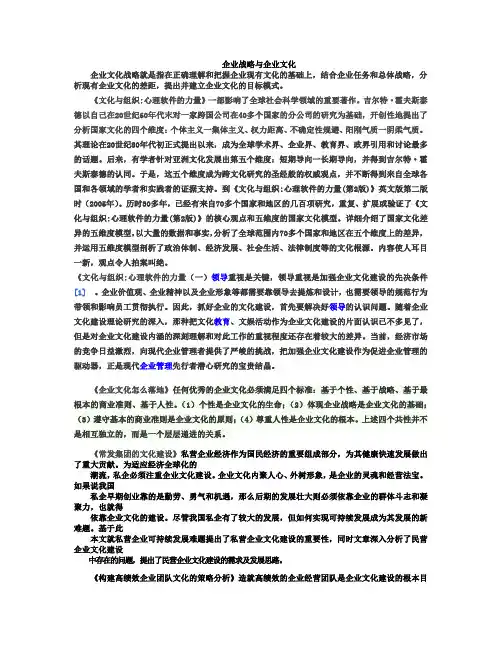 企业战略与风险管理