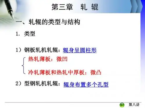 轧钢机械设计理论第三章