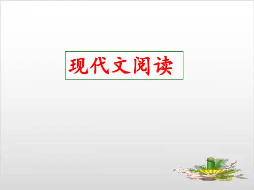 高考复习现代文阅读优质课PPT53