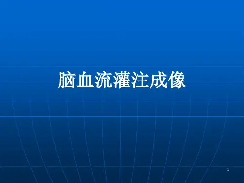 脑血流灌注成像ppt课件
