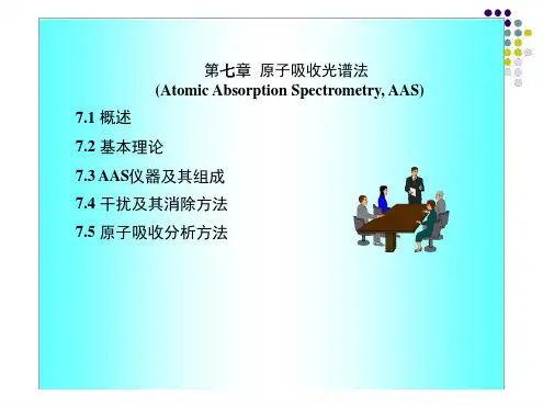 第七章原子吸收光谱分析法