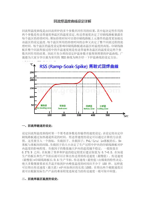 回流焊温度曲线设定详解