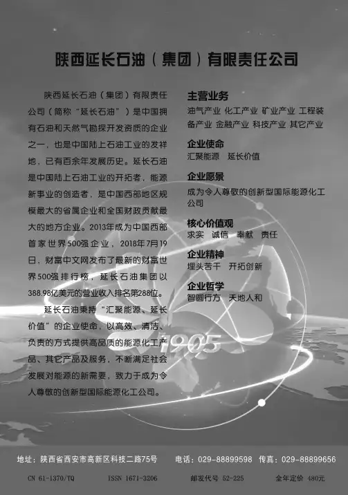 陕西延长石油(集团)有限责任公司
