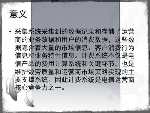 java电信计费数据整合系统的设计与实现毕业设计答辩