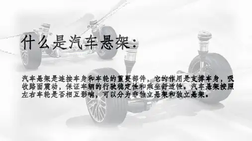 什么是汽车悬架？多连杆独立悬架和扭力梁式非独立悬架有什么优点？