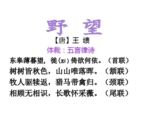 精品部编版八年级上册第12课唐诗五首ppt课件60页精品ppt课件