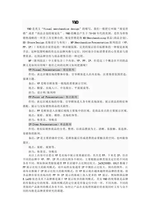 VMD的认知