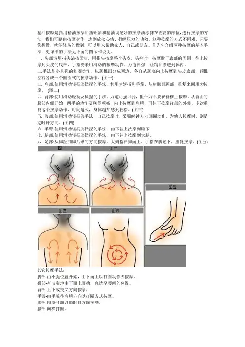 精油按摩手法